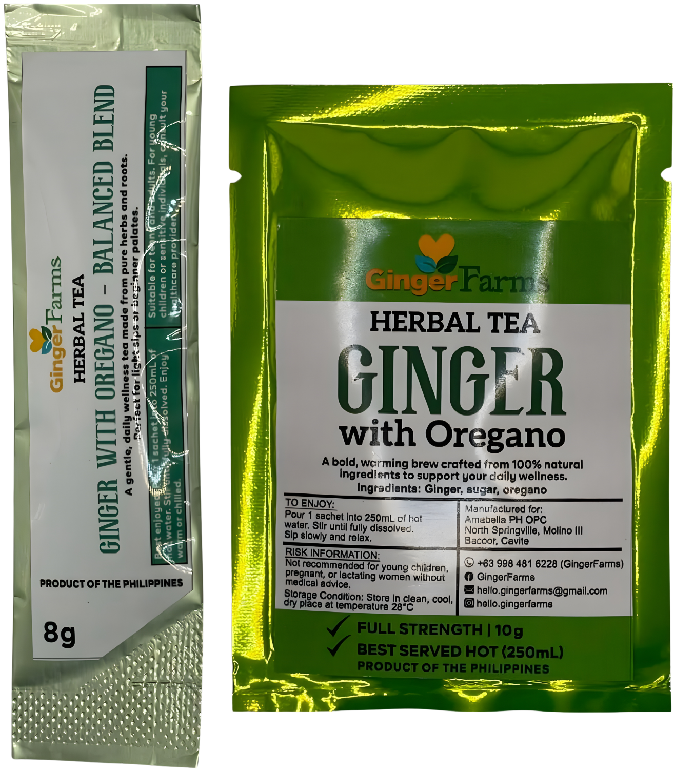 Ginger with Oregano Tea
